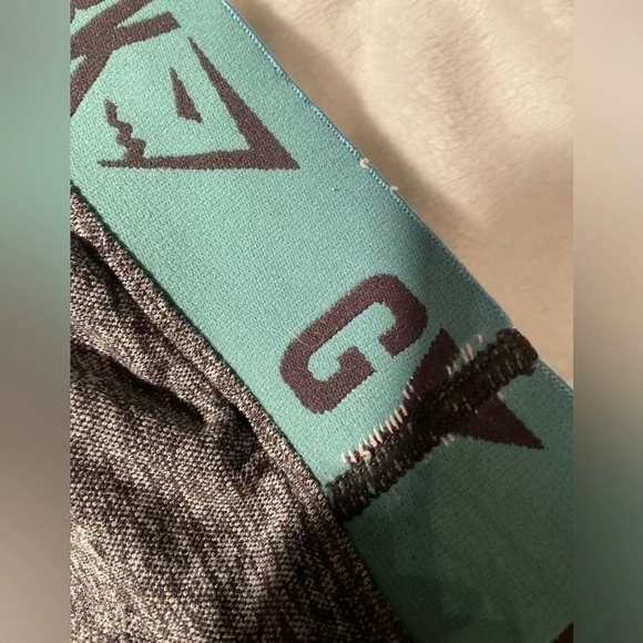 Gymshark Flex Leggings - Charcoal Marl/Dusky Teal size S - Picture 7 of 8